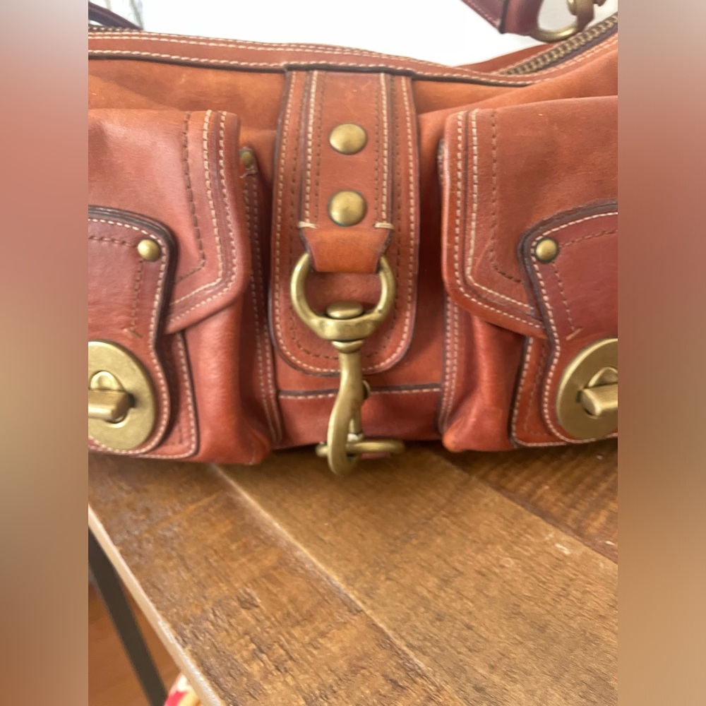 Authentic Coach 65th Anniversary Mandy Satchel Legacy #10331 - Picture 3 of 14